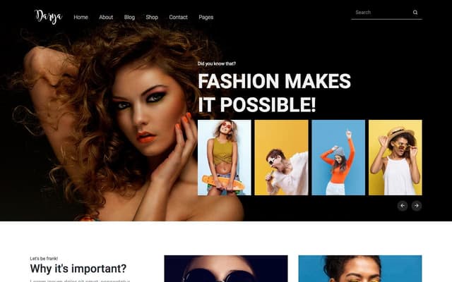 Darya HTML Template